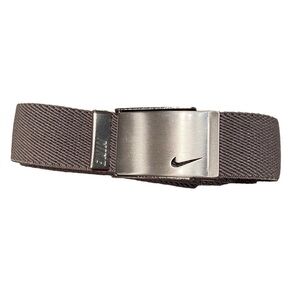 Nike Woven Reversible Belt One Size Black / Gray